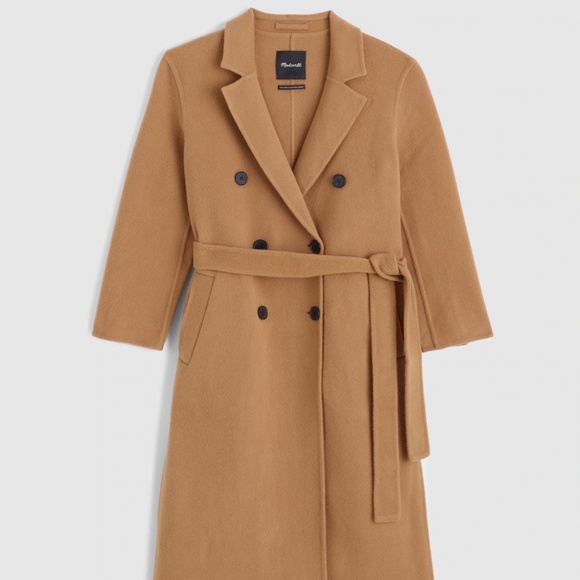 Madewell Jackets & Blazers - Madewell Double Faced Brushed Long Coat